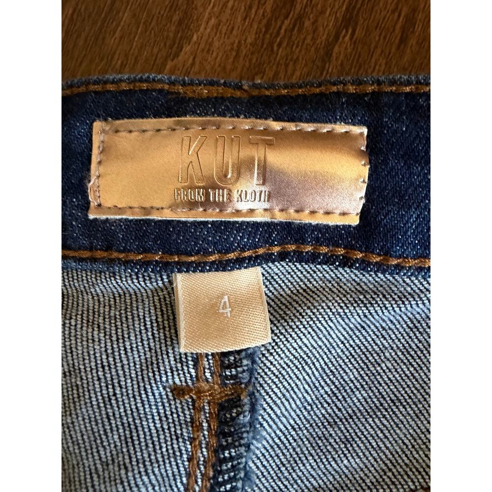 Kut from the kloth ana high rise fab ab flare size 4 - Picture 2 of 4